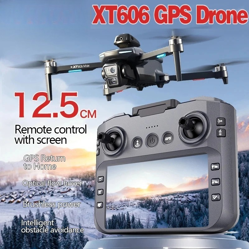Drone Original XT606 MAX GPS 4 - Jjrc Drone X12 avaliação e preço